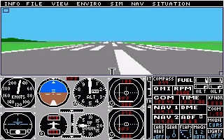 Flight Simulator II - Scenery Disk - Western European Tour (Europe) (Addon) screenshot