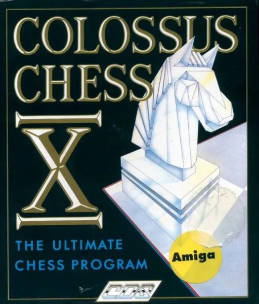 Colossus Chess X - The Ultimate Chess Program cover art for Commodore Amiga