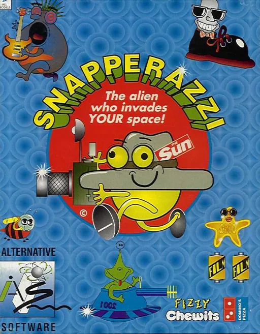 Backdrop artwork for Snapperazzi - The Alien Who Invades Your Space!