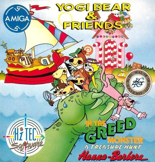 Backdrop artwork for Yogi Bear & Friends in the Greed Monster