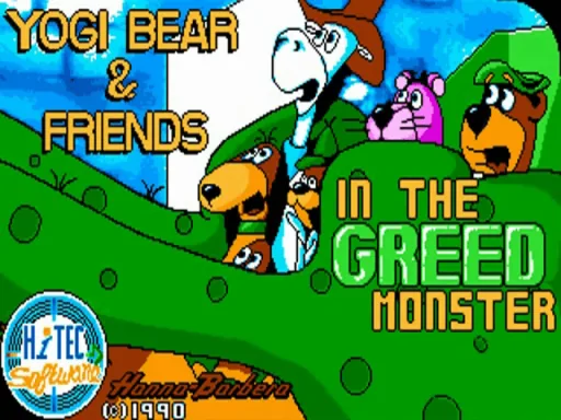 Yogi Bear & Friends in the Greed Monster title screen
