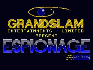 Espionage title screen