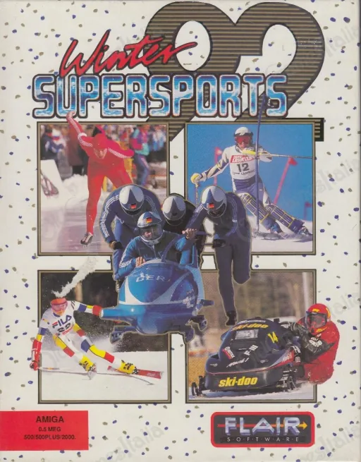 Backdrop artwork for Winter Supersports 92 (Europe) (Compilation - Mega Collection)