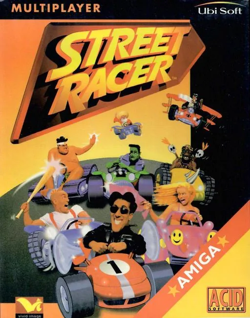 Street Racer (Europe) (AGA) cover art for Commodore Amiga