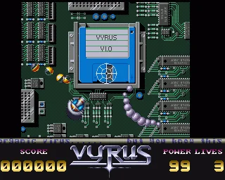 Vyrus (Europe) (Coverdisk - Amiga Fun - Issue 04) screenshot