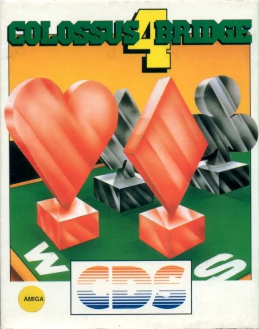 Colossus Bridge 4 cover art for Commodore Amiga