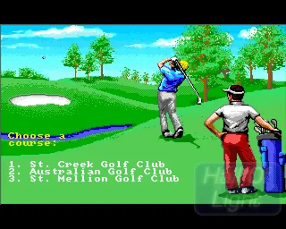 Jack Nicklaus Presents the International Course Disk (Europe) (Addon) screenshot