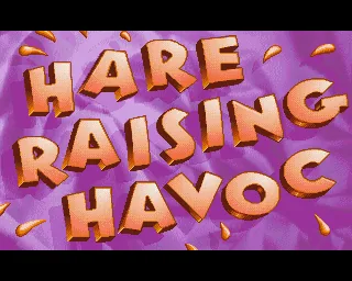 Hare Raising Havoc title screen