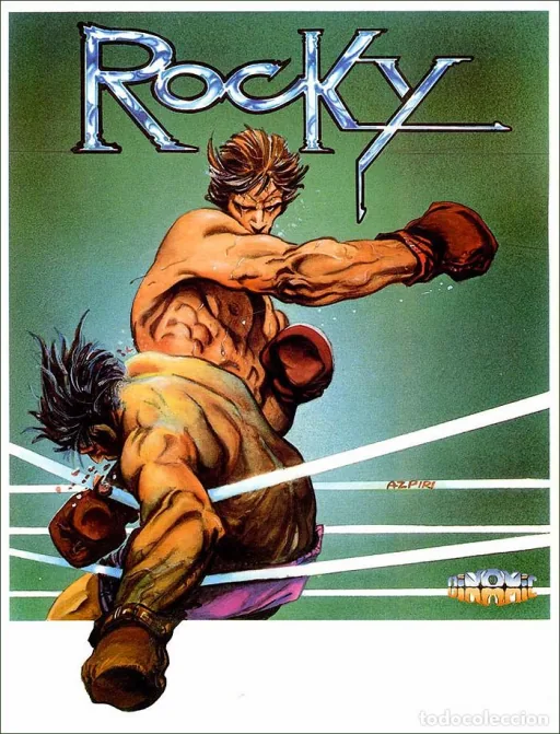 Rocky cover art for Commodore Amiga