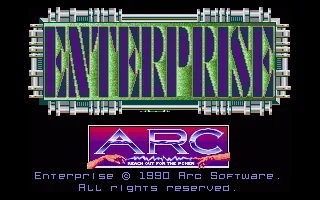 Enterprise (Europe) (Note - Mastered with virus) title screen