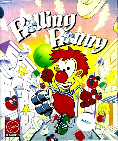 Rolling Ronny (Europe) (Coverdisk) cover art for Commodore Amiga