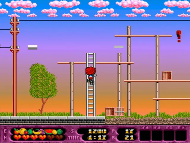 Rolling Ronny (Europe) (Coverdisk) screenshot
