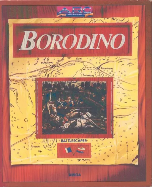 Borodino cover art for Commodore Amiga