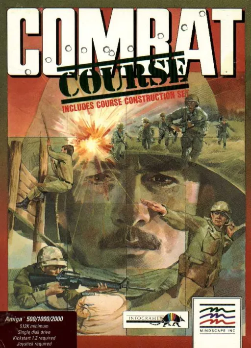 Combat Course cover art for Commodore Amiga