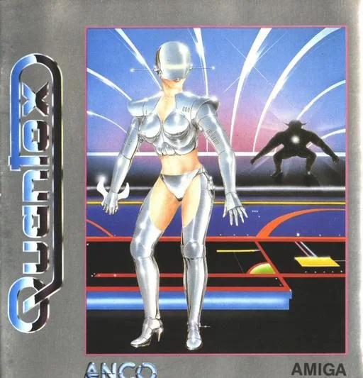 Quantox cover art for Commodore Amiga