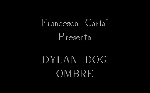 Dylan Dog 4 - Ombre title screen