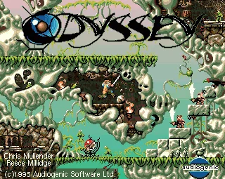 Odyssey (Europe) (aud304312c 02.06.97) title screen