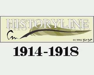 Historyline 1914-1918 (Europe) (ECS) screenshot