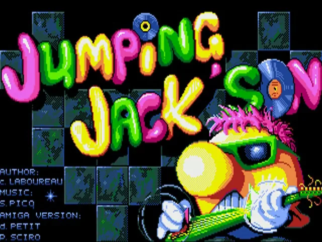 Jumping Jack'Son title screen