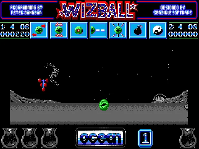 Wizball (Europe) (Compilation - TenStar Pack) screenshot