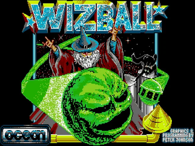 Wizball (Europe) (Compilation - TenStar Pack) title screen
