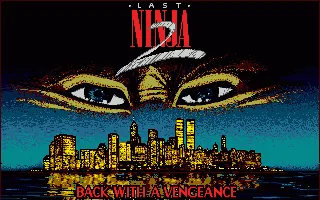Last Ninja 2 - Back With a Vengeance (Europe) (Compilation - Superheroes) title screen