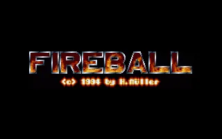 Fireball + Balls + Space Bomber 3 (Germany) (Coverdisk - Amiga Fever - Issue xx) title screen