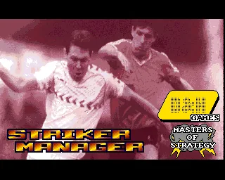 Striker Manager title screen