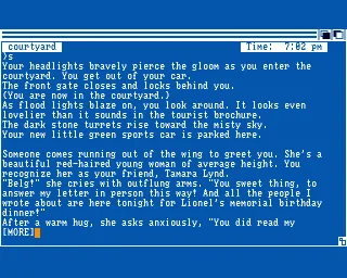 Moonmist (USA) (r4) screenshot