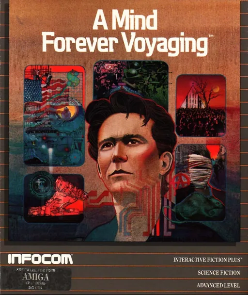 Backdrop artwork for Mind Forever Voyaging, A (USA) (r79)