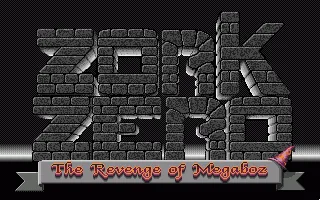 Zork Zero - The Revenge of Megaboz (USA) (r366) title screen