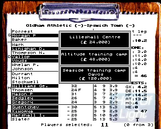 Backdrop artwork for On the Ball - League Edition (Europe) (AGA)