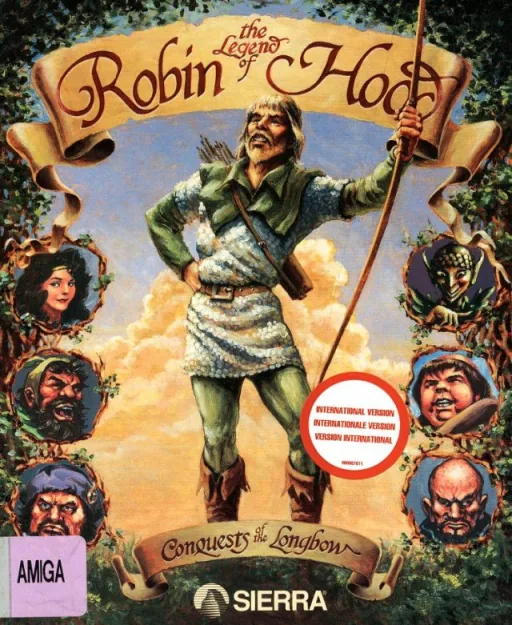 Backdrop artwork for Legend of Robin Hood, The - Conquests of the Longbow