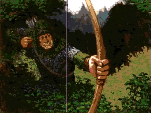 Legend of Robin Hood, The - Conquests of the Longbow title screen