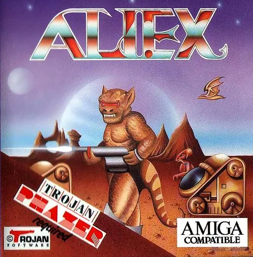 Aliex (Europe) (Trojan Phazer Required) cover art for Commodore Amiga