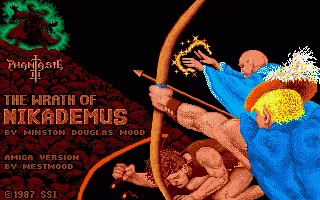 Phantasie III - The Wrath of Nikademus (Europe) (v1.0) (Compilation - Phantasie - Bonus Edition) title screen
