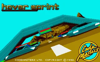 Hoversprint title screen