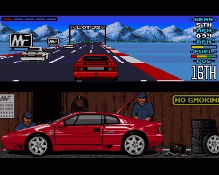 Lotus Esprit Turbo Challenge (Europe) (Compilation - Chart Attack) screenshot