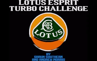 Lotus Esprit Turbo Challenge (Europe) (Compilation - Chart Attack) title screen