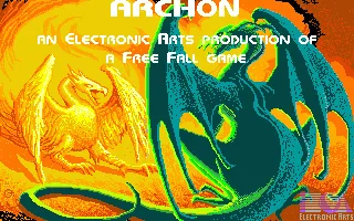 Archon - The Light and the Dark title screen