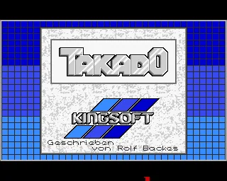 Takado title screen