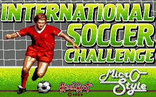 International Soccer Challenge title screen