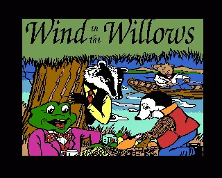 Wind in the Willows title screen