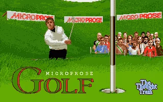Greens - The Ultimate 3-D Golf Simulation title screen