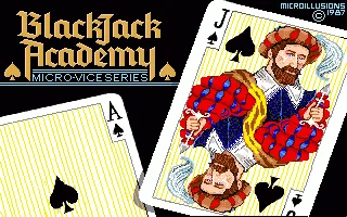 Blackjack Academy title screen
