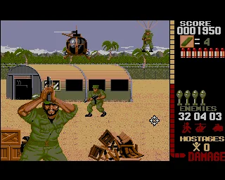 Operation Wolf (Europe) (Compilation - Magnum 4) screenshot