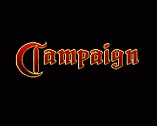 Campaign - Tactical & Strategic War Simulation title screen