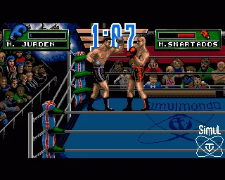 3D World Boxing (Europe) (En,Fr,De,It) (Compilation - Amiga Sports Pack) screenshot