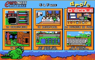 Drole d'Ecole title screen