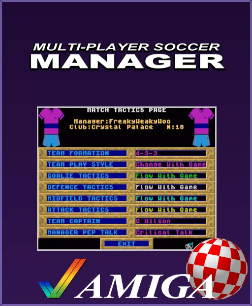 Backdrop artwork for Multi-Player Soccer Manager